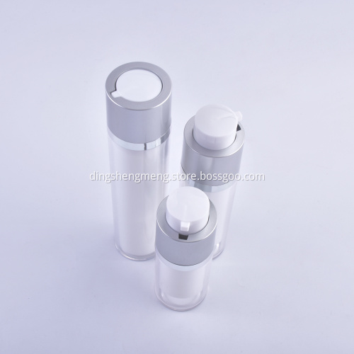 Airless Rotate Bottle Facial Cream Acrylic Bottle Cosmetic
